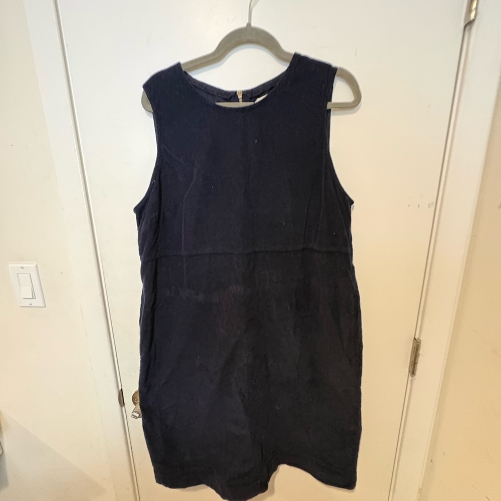 Boden Annie corduroy shift dress 14 L